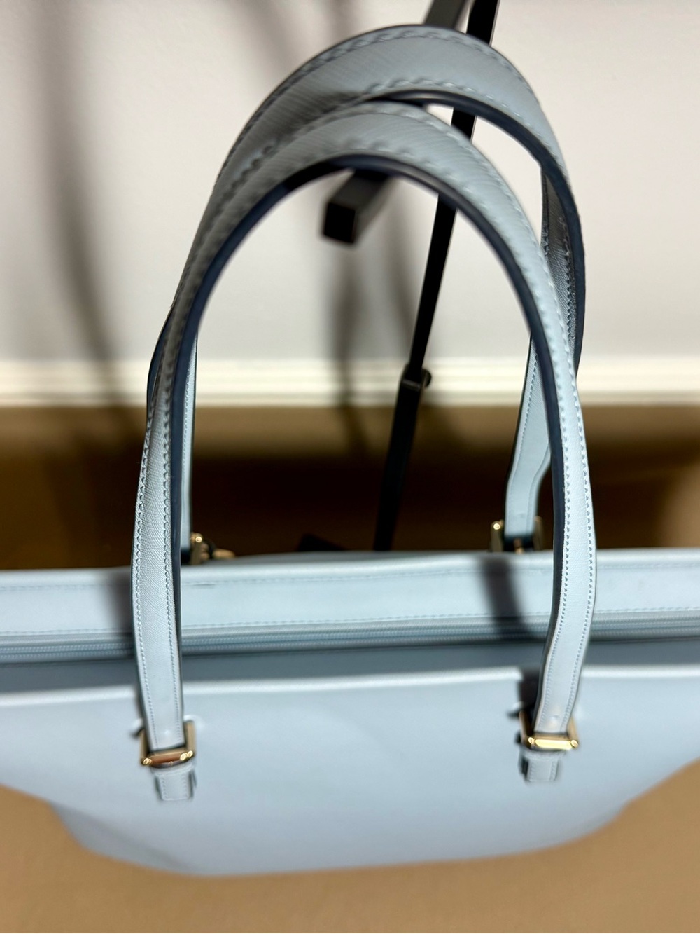 Michael Kors Jet Set Travel Large Saffiano Leather Tote Bag EUC Laptop Section - Picture 6 of 14